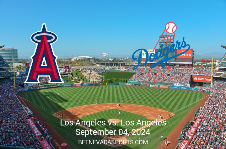 Cross-Town Showdown: Dodgers Take On Angels in Anaheim on September 4, 2024